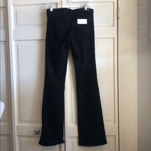 AG black boot cut jeans